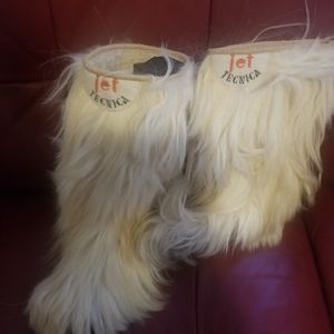 Vintage Jet Tecnica goat fur boots
